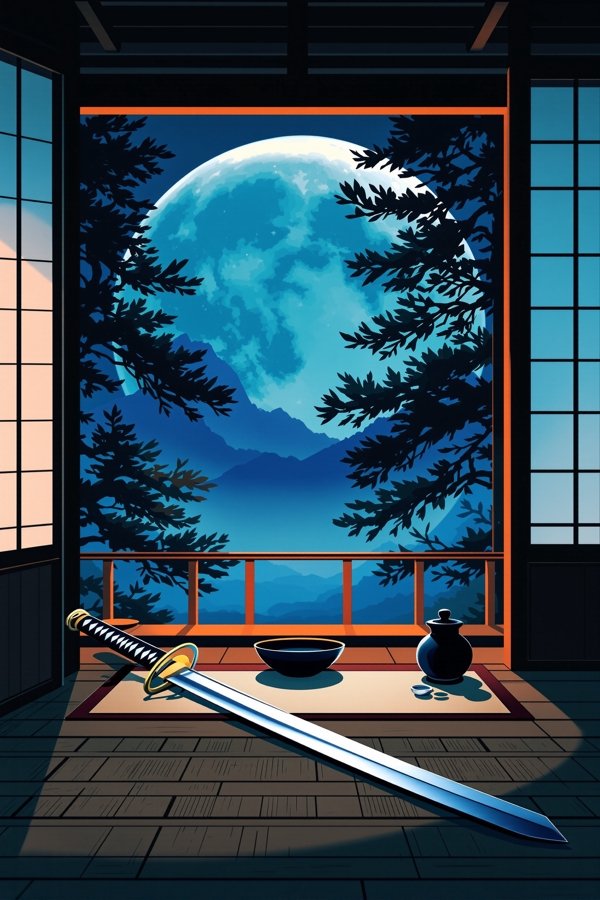 剑与茶道 动画海报